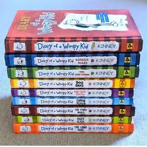 Diary of a Wimpy Kid Set Books 1-9